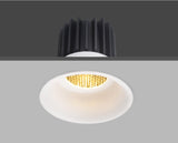 Dimmable Honeycomb Anti-glare COB Ceiling Recessed Led  Downlight 7w 12w warm white LED Wall Wash Light Hotel Villa Lighting