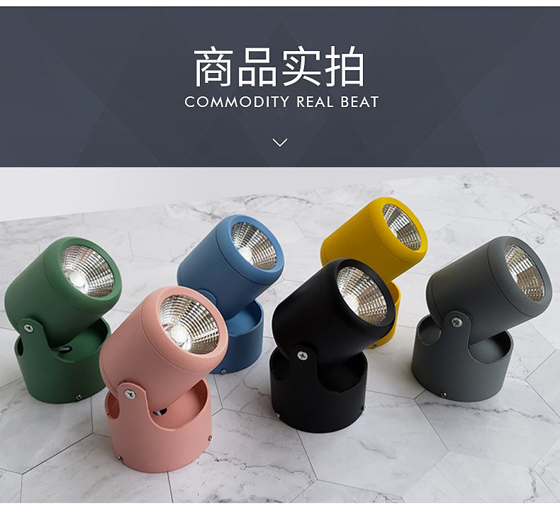 Multicolor Surface Mounted LED Downlight dimmable COB 10W 15W Household &amp; Commercial COB Downlight