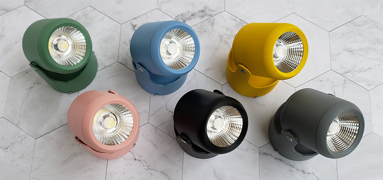 Multicolor Surface Mounted LED Downlight dimmable COB 10W 15W Household &amp; Commercial COB Downlight