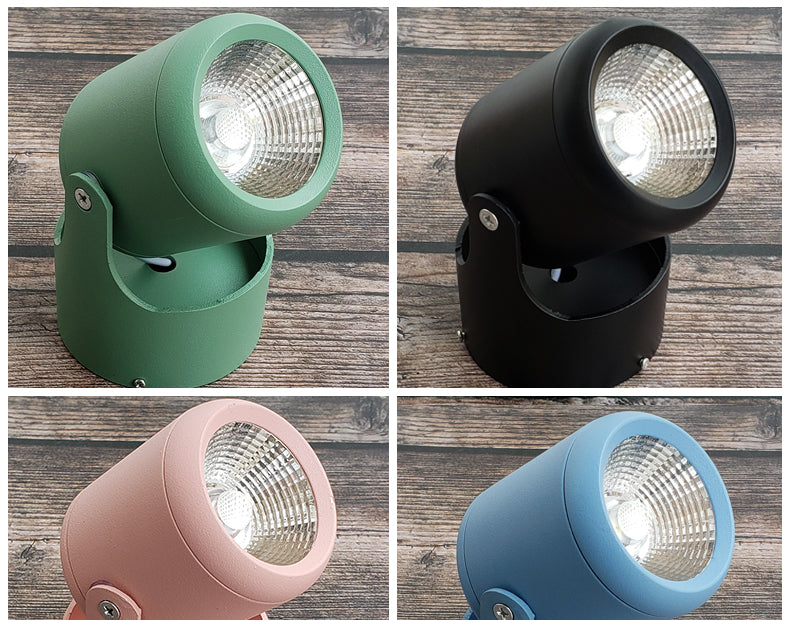 Multicolor Surface Mounted LED Downlight dimmable COB 10W 15W Household &amp; Commercial COB Downlight