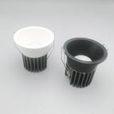 Dimmable LED Downlights COB 12pcs 10w LED Recessed Ceiling Lamp Warm Cool White LED Spot Light Free Shipping