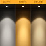 Dimmable Round Anti-Glare Led Downlight COB Ceiling SpotLight 7W 12w 15w AC85-265V Recessed Indoor Lighting Quality Assurance