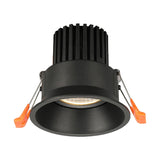 Dimmable Round Anti-Glare Led Downlight COB Ceiling SpotLight 7W 12w 15w AC85-265V Recessed Indoor Lighting Quality Assurance