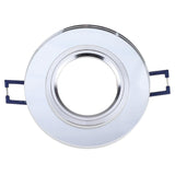 Crystal Glass Gu10 Led Spot Light Fitting MR16 Round Recessed Ceiling LED Downlight Housing Fixture