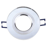 Crystal Glass Gu10 Led Spot Light Fitting MR16 Round Recessed Ceiling LED Downlight Housing Fixture