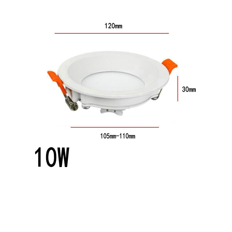 LED Downlight 6W 10W 15W 25W Recessed Round LED Ceiling Lamp AC85-265V Indoor Lighting Warm White Cold White