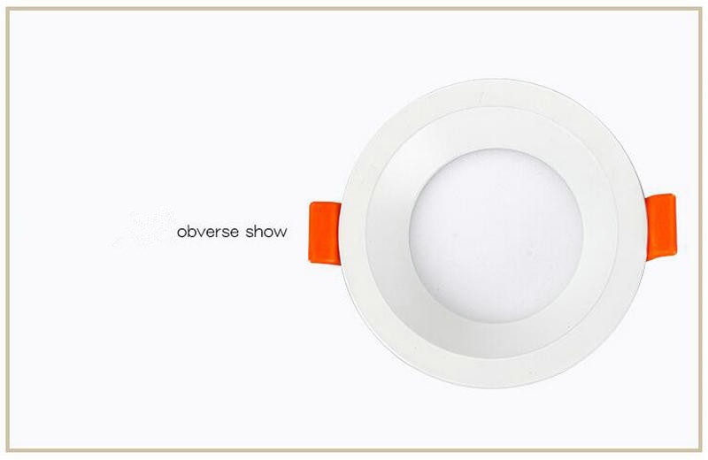 LED Downlight 6W 10W 15W 25W Recessed Round LED Ceiling Lamp AC85-265V Indoor Lighting Warm White Cold White