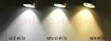 Adjustable focal length 7w 12w dimmable COB LED Downlights black and white LED Ceiling Lamps Spot Light LED Downlights