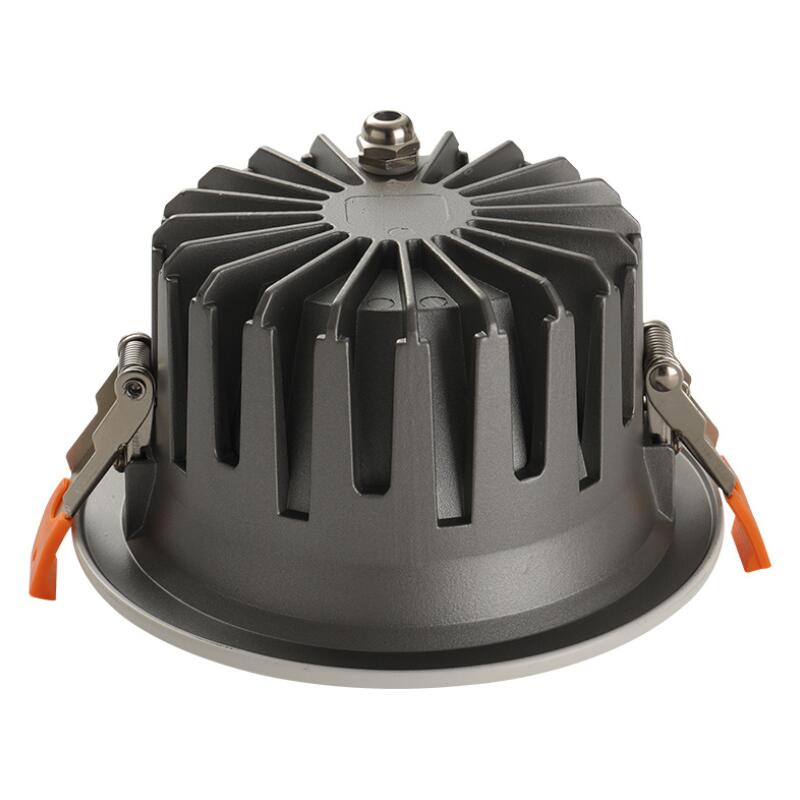 LED ceiling LED spot light lamp dimmable 110V ,240V,30W LED downlight white black Including drive