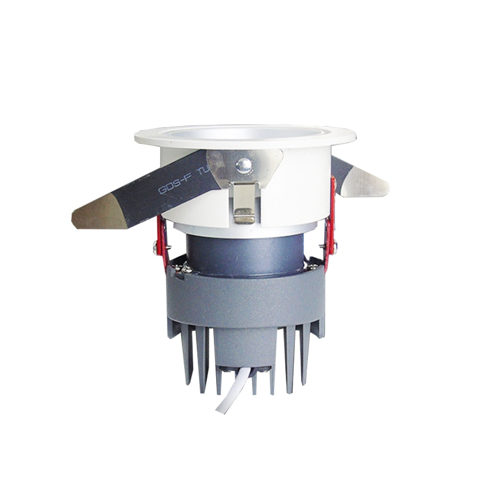 NEW 10W LED COB Recessed Downlight Ceiling Lamp Anti-glare Spot Light Bulb Pure/Warm White