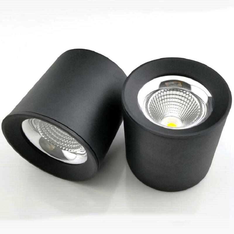 LED Downlight Ceiling Spotlights 12W 15W 20W Living Lamp Nordic Lighting For Kitchen Aisle Spot light Surface mounted AC90-260v