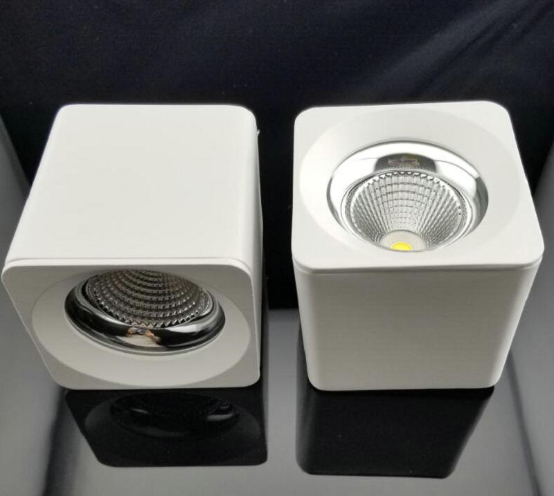 LED Downlight Ceiling Spotlights 12W 15W 20W Living Lamp Nordic Lighting For Kitchen Aisle Spot light Surface mounted AC90-260v