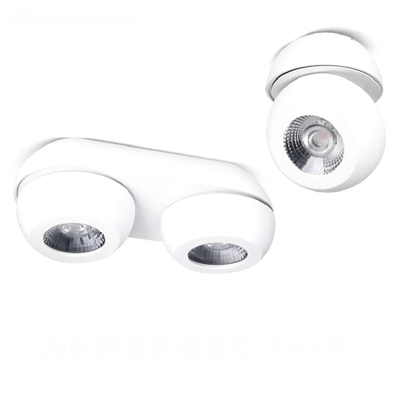 360 degree rotation 15W 30W LED Downlight dimmable spotlight AC110V 220V Lighting surface mounted LED Down Lights Indoor Light