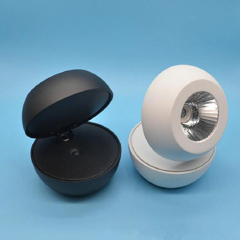 360 degree rotation 15W 30W LED Downlight dimmable spotlight AC110V 220V Lighting surface mounted LED Down Lights Indoor Light