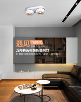 360 degree rotation 15W 30W LED Downlight dimmable spotlight AC110V 220V Lighting surface mounted LED Down Lights Indoor Light