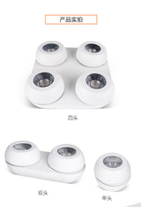 360 degree rotation 15W 30W LED Downlight dimmable spotlight AC110V 220V Lighting surface mounted LED Down Lights Indoor Light