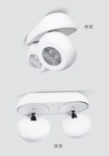 360 degree rotation 15W 30W LED Downlight dimmable spotlight AC110V 220V Lighting surface mounted LED Down Lights Indoor Light