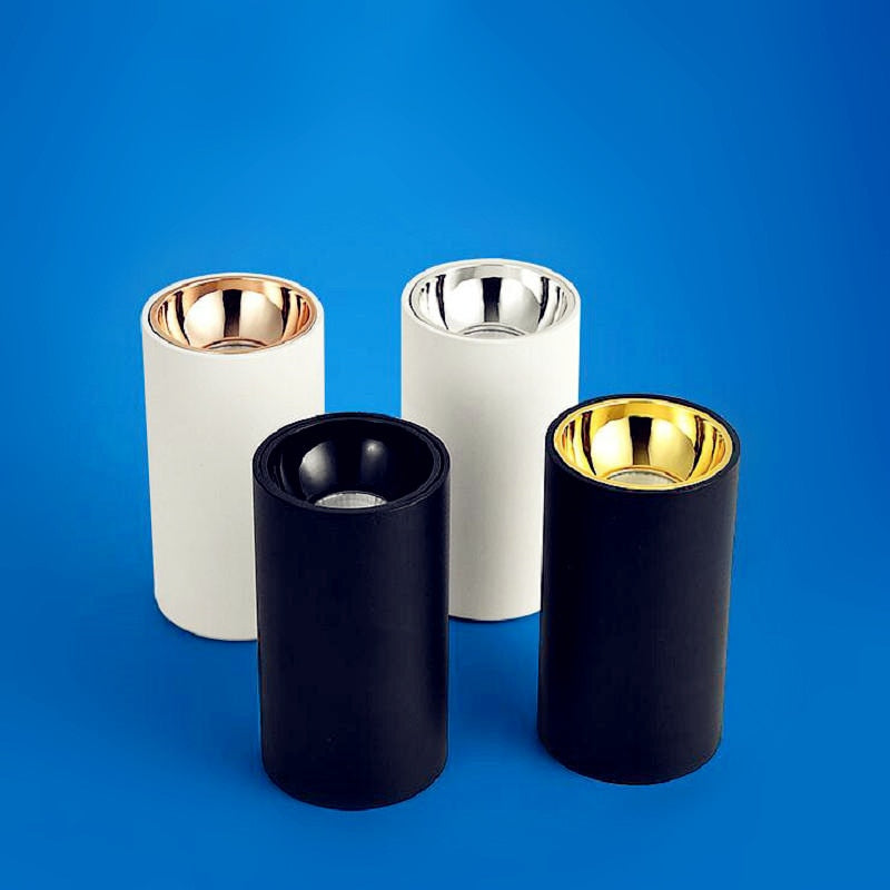 Surface Mounted LED Downlight COB 7W 10W 15W Household &amp;amp; Commercial COB Downlight