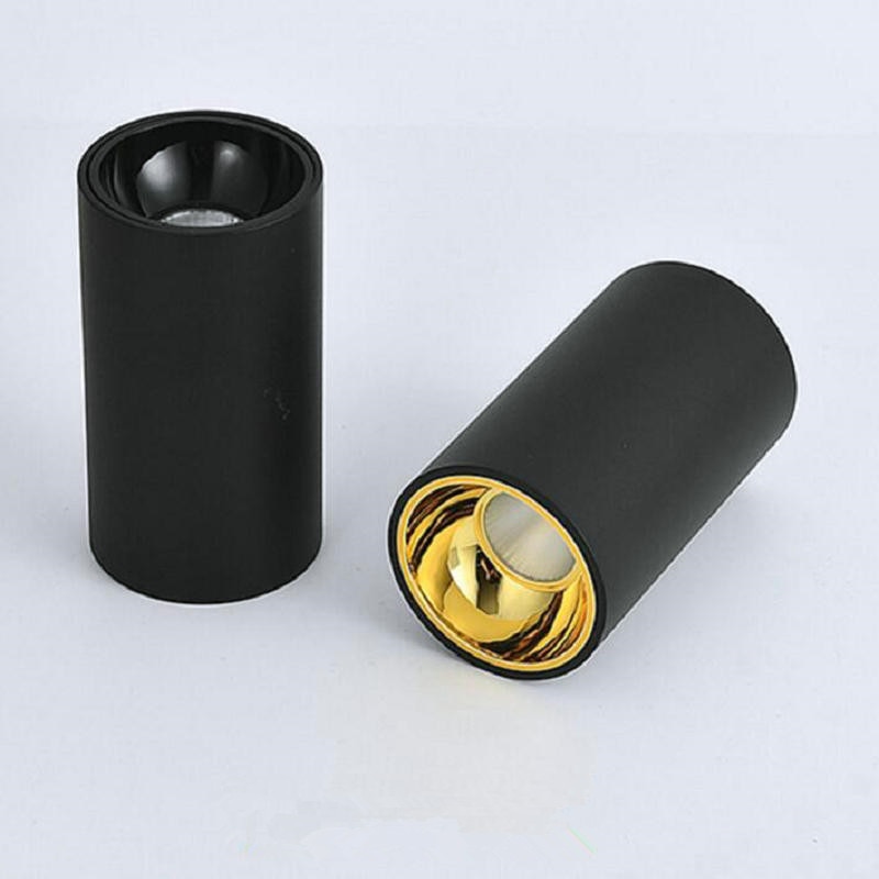 Surface Mounted LED Downlight COB 7W 10W 15W Household &amp;amp; Commercial COB Downlight