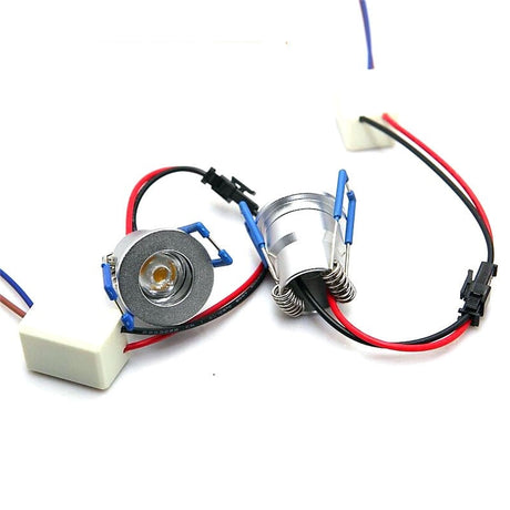 30 x Mini 3W LED Downlights Dimmable AC110V/220V Warm White Cool White LED Recessed Ceiling Lamps