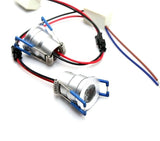 30 x Mini 3W LED Downlights Dimmable AC110V/220V Warm White Cool White LED Recessed Ceiling Lamps