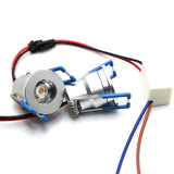 30 x Mini 3W LED Downlights Dimmable AC110V/220V Warm White Cool White LED Recessed Ceiling Lamps
