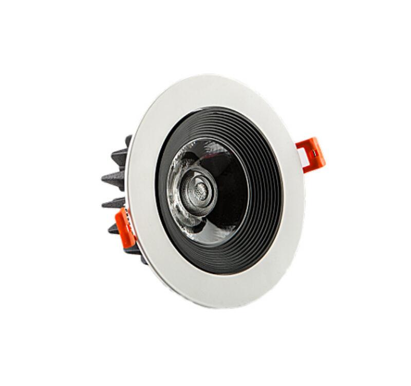 Dimmable 10W 15W 20W 25W COB LED downlight Cold White /Warm White LED Recessed Cabinet Ceiling lamps AC85V-265V