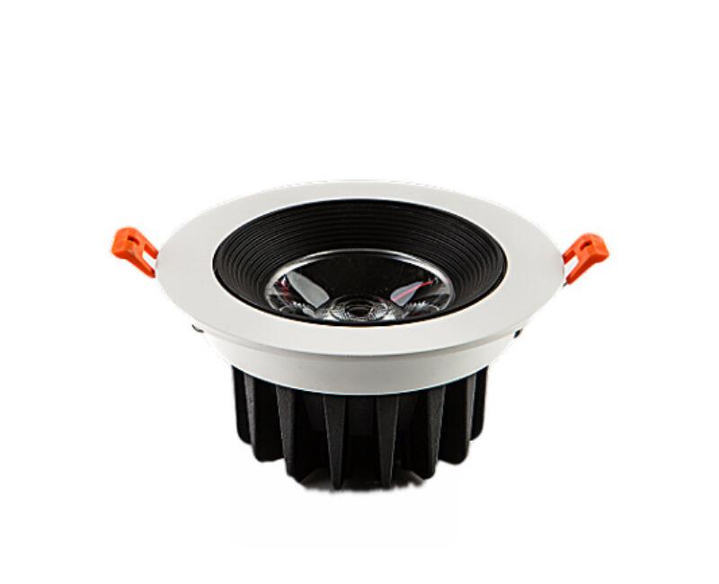 Dimmable 10W 15W 20W 25W COB LED downlight Cold White /Warm White LED Recessed Cabinet Ceiling lamps AC85V-265V