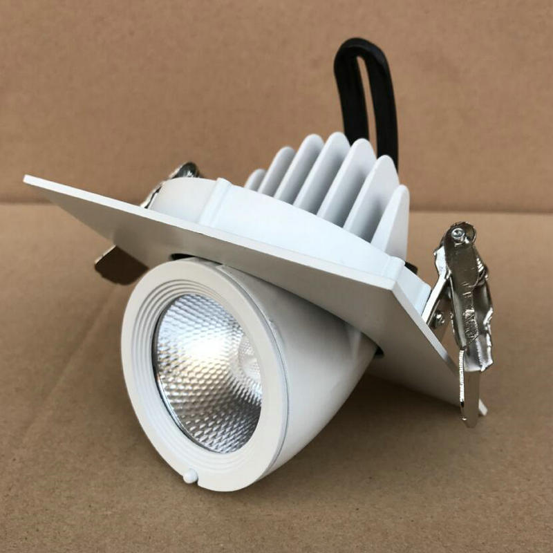 LED Downlights 6PCS 5W 7W 9W 15W COB LED Ceiling Lamps Spot Light 360 Degree Rotation LED Downlights AC85V-265V
