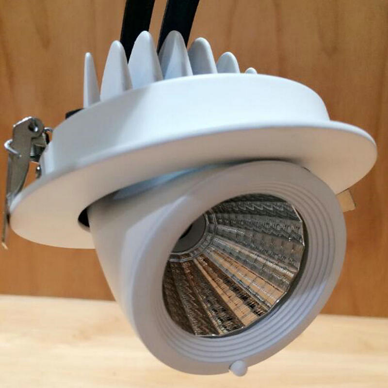 LED Downlights 6PCS 5W 7W 9W 15W COB LED Ceiling Lamps Spot Light 360 Degree Rotation LED Downlights AC85V-265V