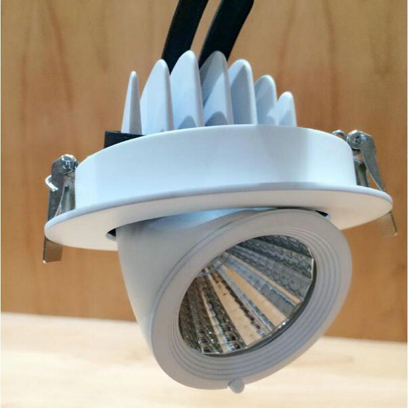 LED Downlights 6PCS 5W 7W 9W 15W COB LED Ceiling Lamps Spot Light 360 Degree Rotation LED Downlights AC85V-265V