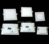 Recessed led downlight 3W 6W 9W 12W 15W 18W 24W LED Spot light led ceiling lamps AC110V 220V