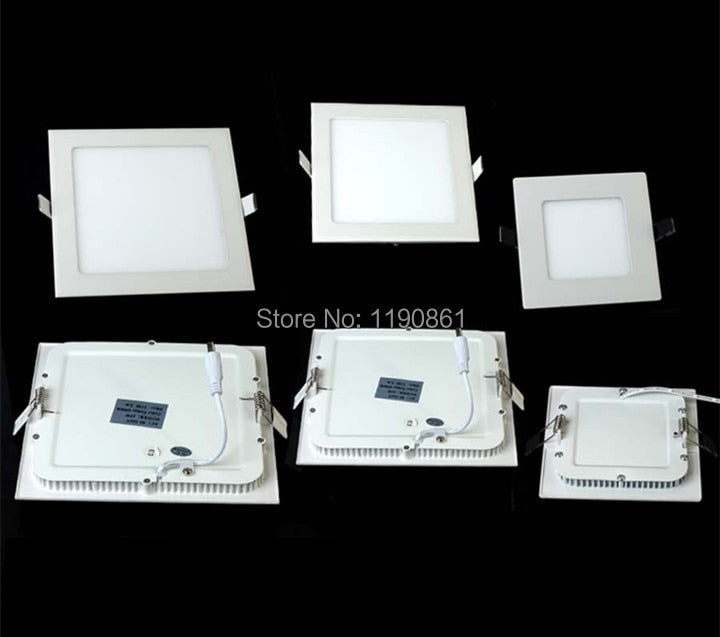 Recessed led downlight 3W 6W 9W 12W 15W 18W 24W LED Spot light led ceiling lamps AC110V 220V