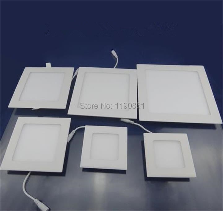 Recessed led downlight 3W 6W 9W 12W 15W 18W 24W LED Spot light led ceiling lamps AC110V 220V