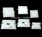 Recessed led downlight 3W 6W 9W 12W 15W 18W 24W LED Spot light led ceiling lamps AC110V 220V