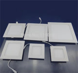 Recessed led downlight 3W 6W 9W 12W 15W 18W 24W LED Spot light led ceiling lamps AC110V 220V