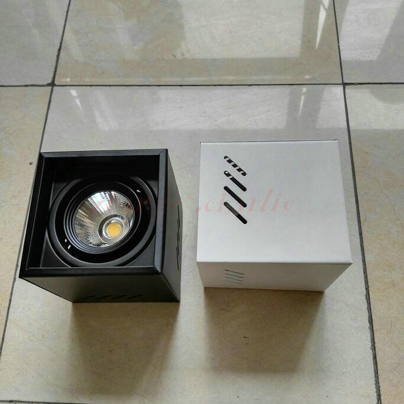 LED Downlight 12W 15W 20W square COB LED Ceiling Downlight light Lamps For Home Lighting Decoration Cold White Warm White