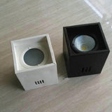 LED Downlight 12W 15W 20W square COB LED Ceiling Downlight light Lamps For Home Lighting Decoration Cold White Warm White