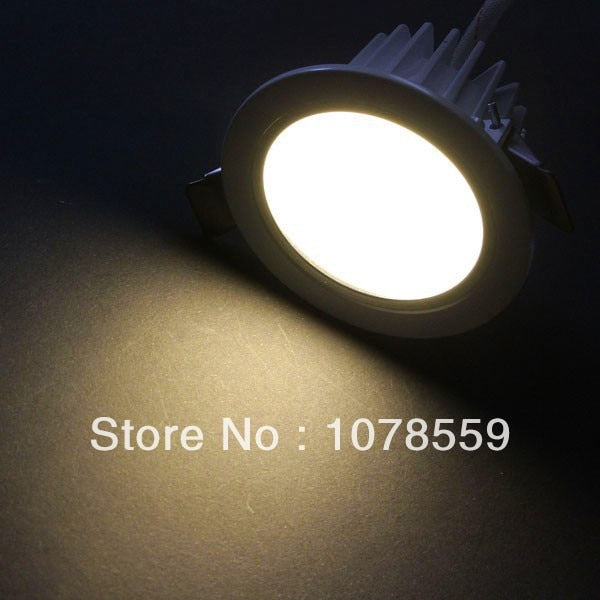 Led Downlight 9W 10PCS LED Epistar Ceiling lamp lights For home 85-110V warm white bathroom light Indoor Lighting Spot