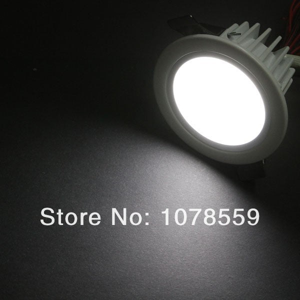 Led Downlight 9W 10PCS LED Epistar Ceiling lamp lights For home 85-110V warm white bathroom light Indoor Lighting Spot