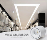 LED Downlight 15W 20W LED Surface Mounted Warm White LED Spot Light for Clothes Store Shopping Mall Livingroom