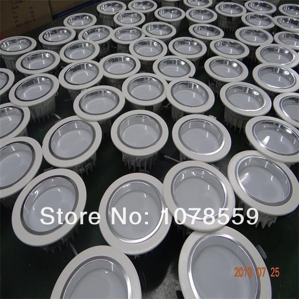 Led Downlight 6W LED Epistar 10PCS Ceiling lamp lights For home 85-110V warm white bathroom light Indoor Lighting free shipping