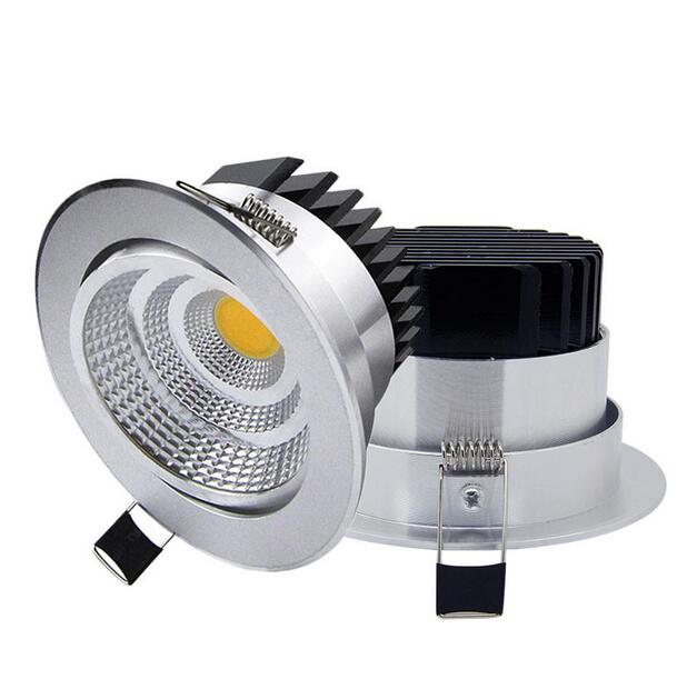 LED Downlight COB Ceiling Spot Lighting 3W 5W 7W 10W 12W Led Bulb Bedroom Kitchen Indoor Ceiling Recessed Lights AC 85-265V