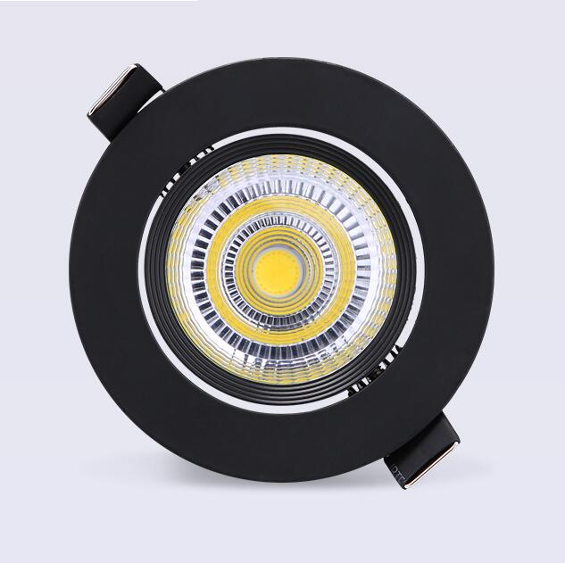 LED Downlight COB Ceiling Spot Lighting 3W 5W 7W 10W 12W Led Bulb Bedroom Kitchen Indoor Ceiling Recessed Lights AC 85-265V