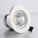 LED Downlight COB Ceiling Spot Lighting 3W 5W 7W 10W 12W Led Bulb Bedroom Kitchen Indoor Ceiling Recessed Lights AC 85-265V