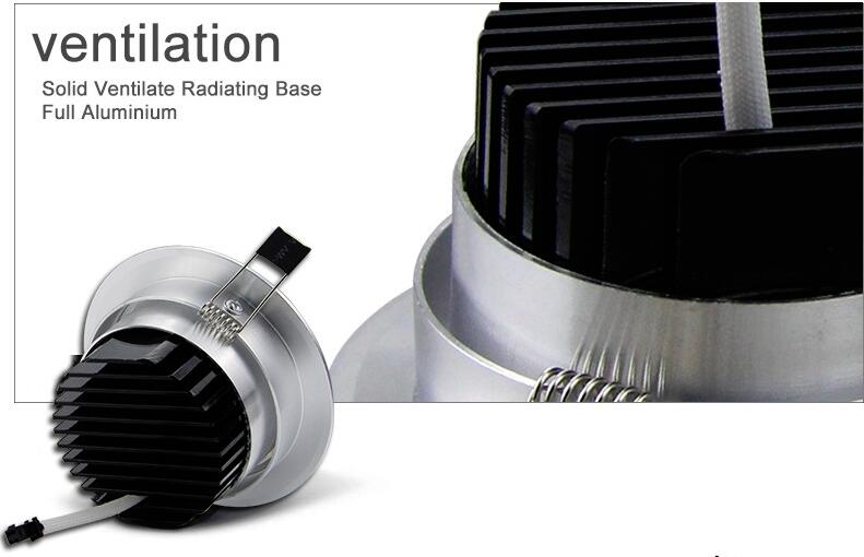 LED Downlight COB Ceiling Spot Lighting 3W 5W 7W 10W 12W Led Bulb Bedroom Kitchen Indoor Ceiling Recessed Lights AC 85-265V