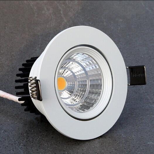 LED Downlight COB Ceiling Spot Lighting 3W 5W 7W 10W 12W Led Bulb Bedroom Kitchen Indoor Ceiling Recessed Lights AC 85-265V