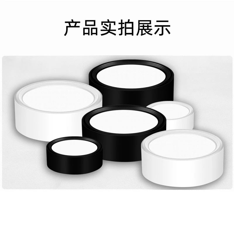 FLKL Surface Mounted Modern LED Downlight LED Spotlight 220V 110V 5/7/12/15/18W Downlight Ceiling Spotlight Fixture for Home