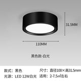FLKL Surface Mounted Modern LED Downlight LED Spotlight 220V 110V 5/7/12/15/18W Downlight Ceiling Spotlight Fixture for Home
