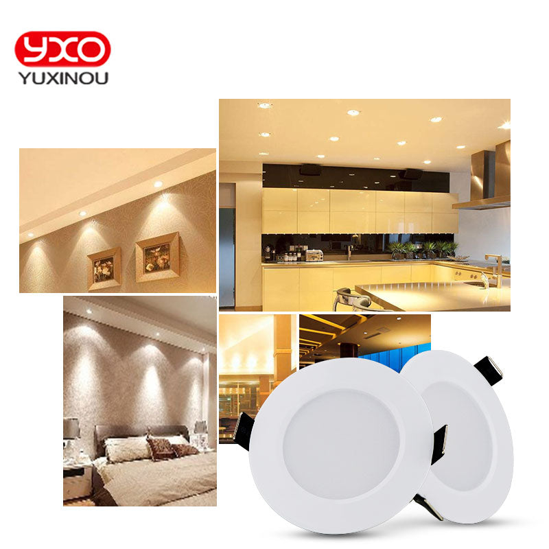 Dimmable Waterproof 12W LED Downlight 12W IC integrated Driverless led Ceiling down lights Warm/cold white for bathroom